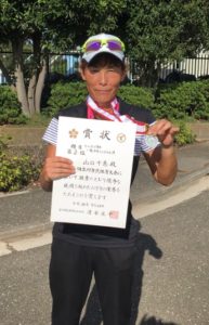 2018立川市市民大会女子シングルスA準優勝・山口さん